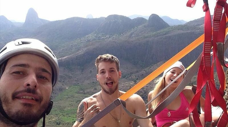 Felipe Camargo e Sasha DiGiulian fazem FA em livre de big wall na Pedra Riscada